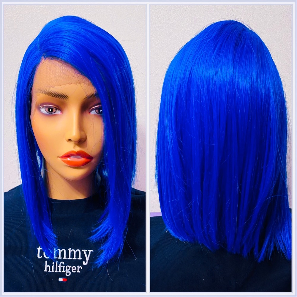 Lace Wig Neon/Blue🦋
